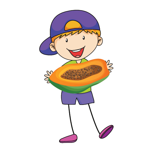 Boy with Melon