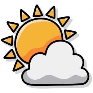 sun and clouds