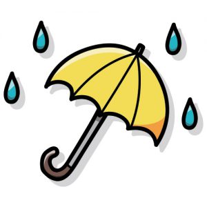 Umbrella and Rain